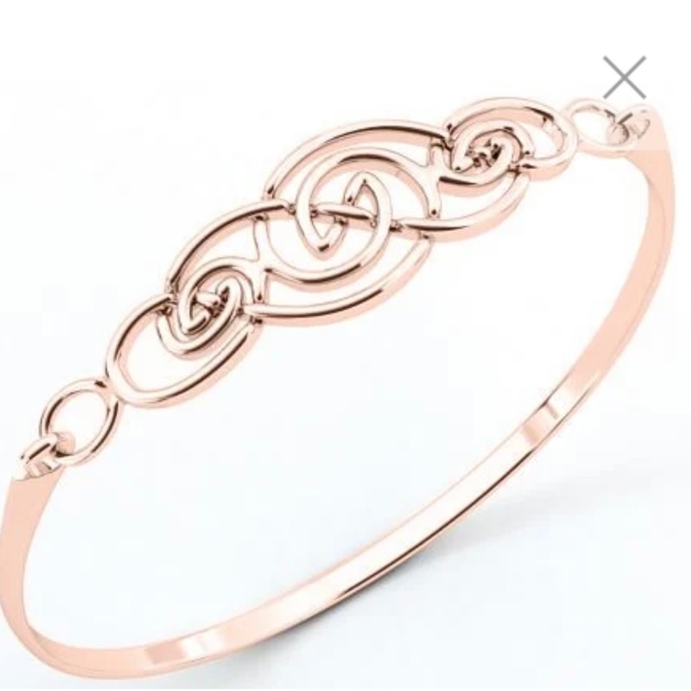 Glencara Irish Rose Gold Bracelet